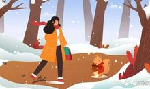 有关下雪的比喻句