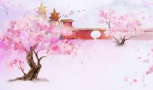 描写桃花开放的古诗