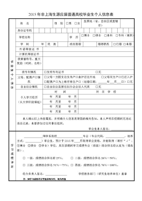 给应届毕业生的问候