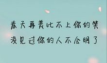 初见相遇的唯美句子