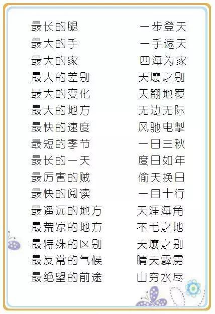 难忘的成语