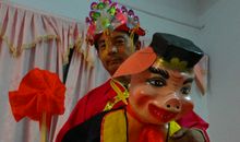 张公帽子李公戴歇后语