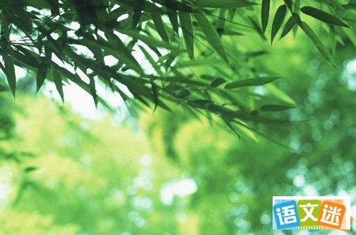 竹拟人句