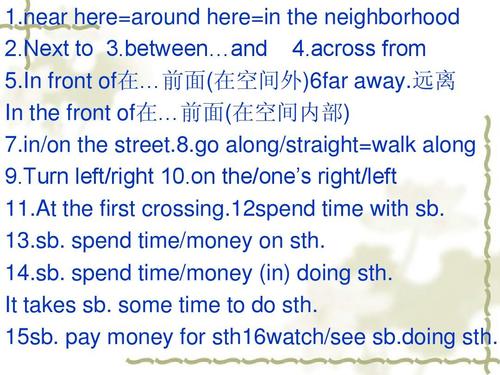 英语环境句