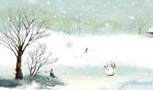 和雪有关的比喻句
