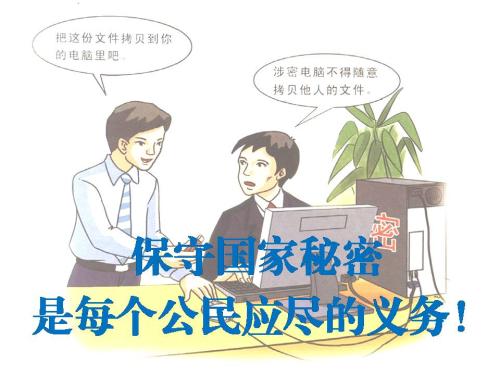 保密法宣传口号