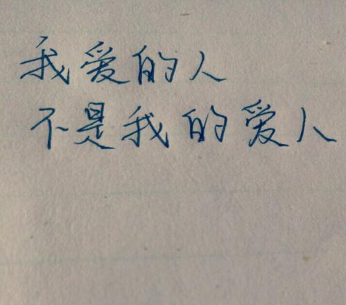 清新美丽的爱情句子