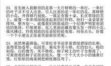 秋天的优美句子大全