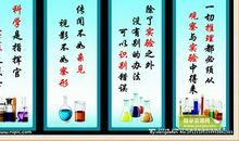 学校实验室标语