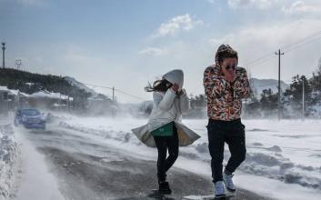 寓言形容寒风
