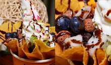 形容冰淇淋的句子