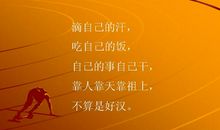 关于努力不放弃的谚语