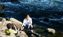 用溪水写比喻句