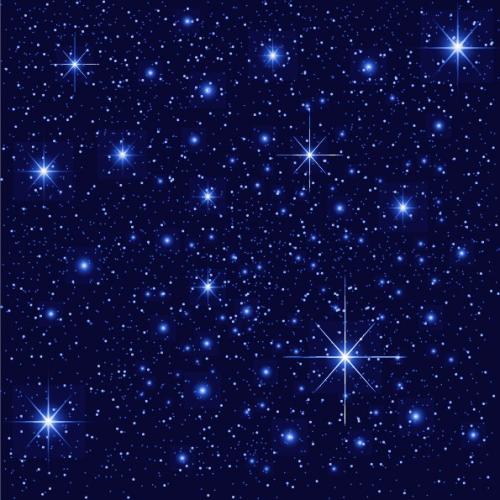 夜晚星空短