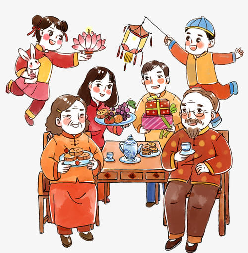 团圆的祝福