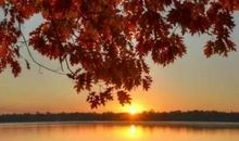 写落日的比喻句