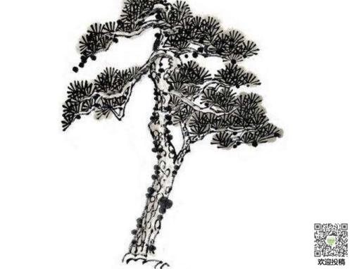 描绘松树品质的诗