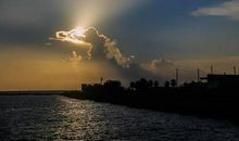 夏日晚霞唯美的短句子