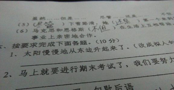 集集拟人化句子