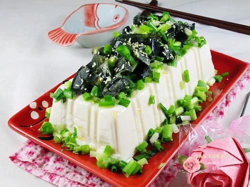 豆腐加葱