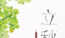 农历二十四节气中立秋的谚语