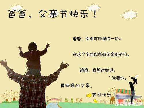 关于父亲的审美句子