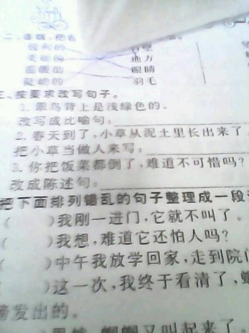 草书比喻句