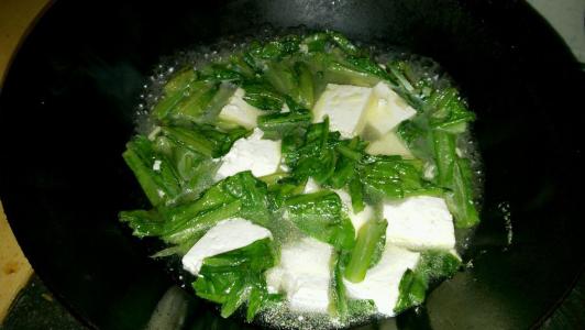 蔬菜和豆腐