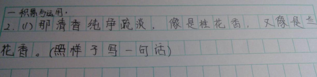 句子在前面