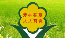 保护花草的名言