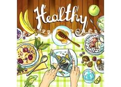 美食英语句子
