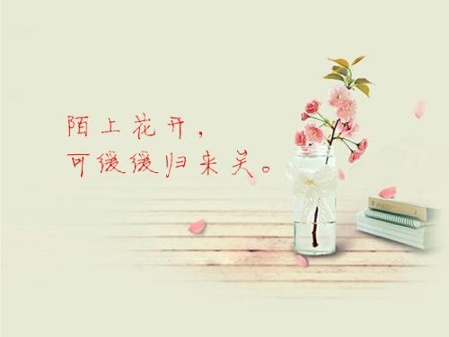 句子等着你