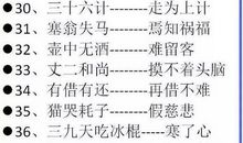 常用谚语有哪些