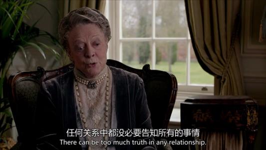 唐顿修道院经典台词
