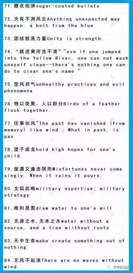 英语谚语短语