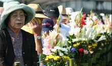 悼念老人去世的话