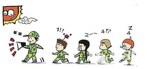 第六届军训班口号