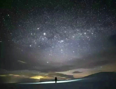 具有星空意境的美句图片[精选28句]