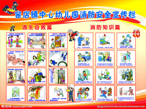 幼儿园消防安全口号