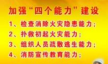 火灾安全宣传标语