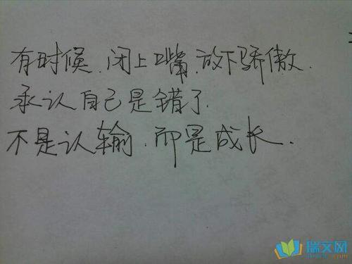 摘录短句