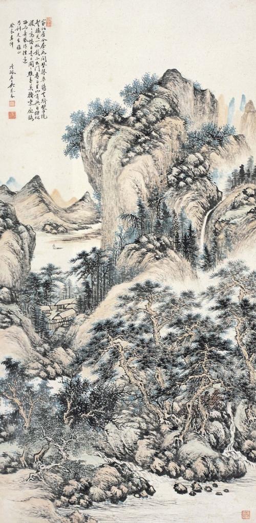 句子中的层峦叠and