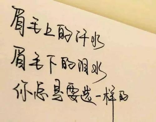 爱情语录