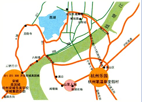 杭州旅游句子