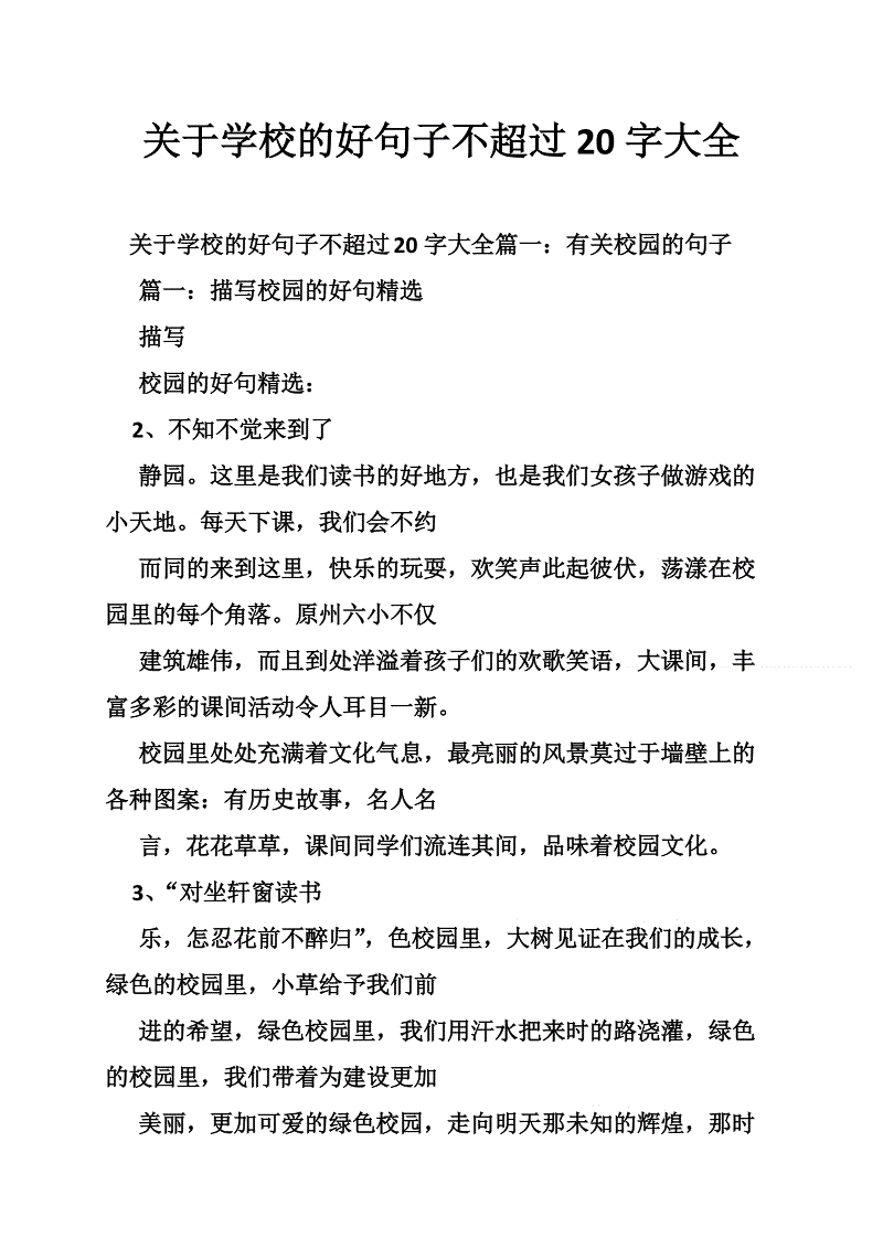 30个字