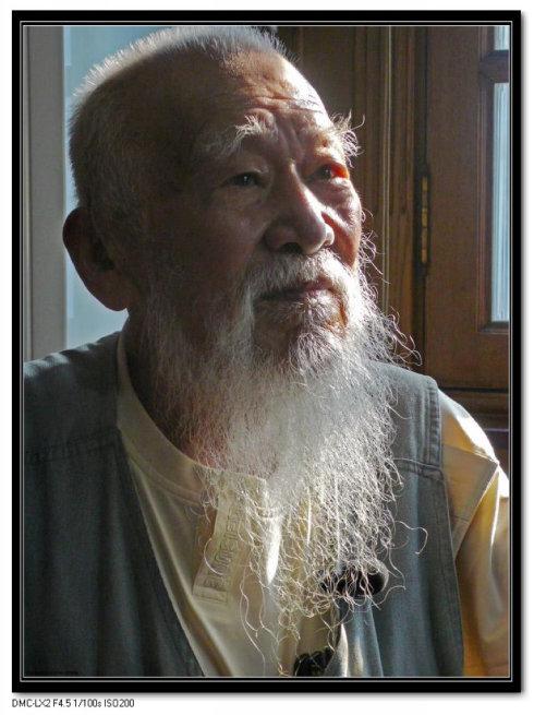 老人的祝福