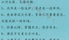 古风伤感句子句句心痛