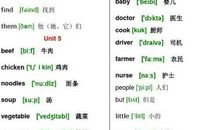 四年级英语句子