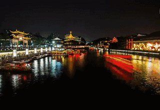 秦淮河的句子
