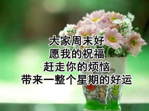 星期六的问候